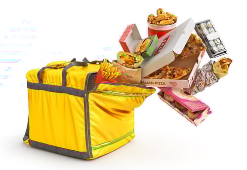 hungerstation delivery bag