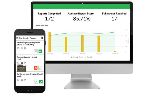 Manage field reports with IntouchCheck™ inspection software