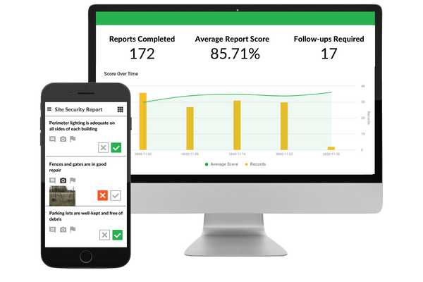 Manage field reports with IntouchCheck™ inspection software
