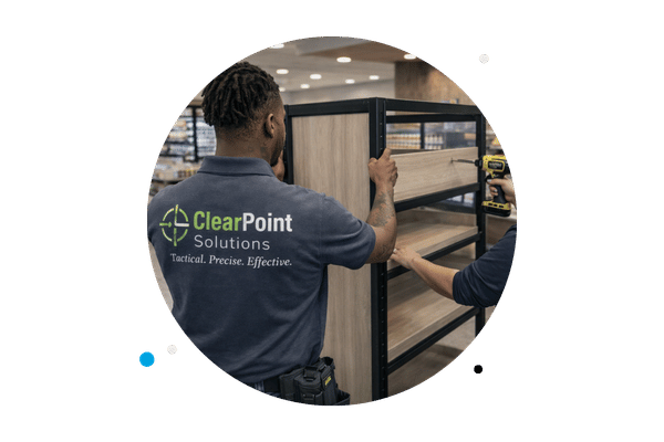 clearpoint employees building fixtures