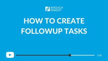 Learn how to create followup actions in IntouchCheck™ for failed inspections.