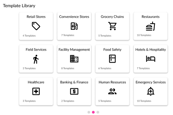 Use the IntouchCheck™ template library for a head start when creating operations checklists.