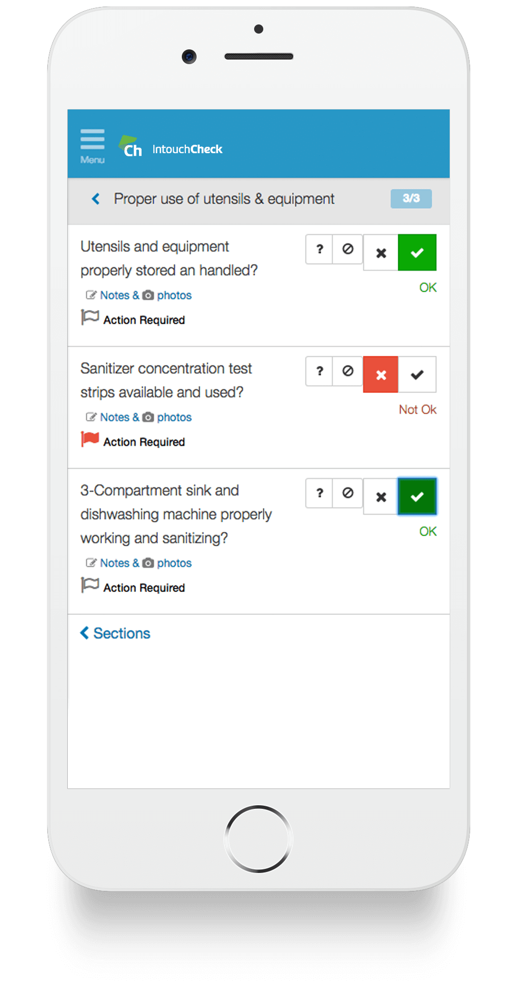 Food Safety Inspection Form Food Safety Inspection Form