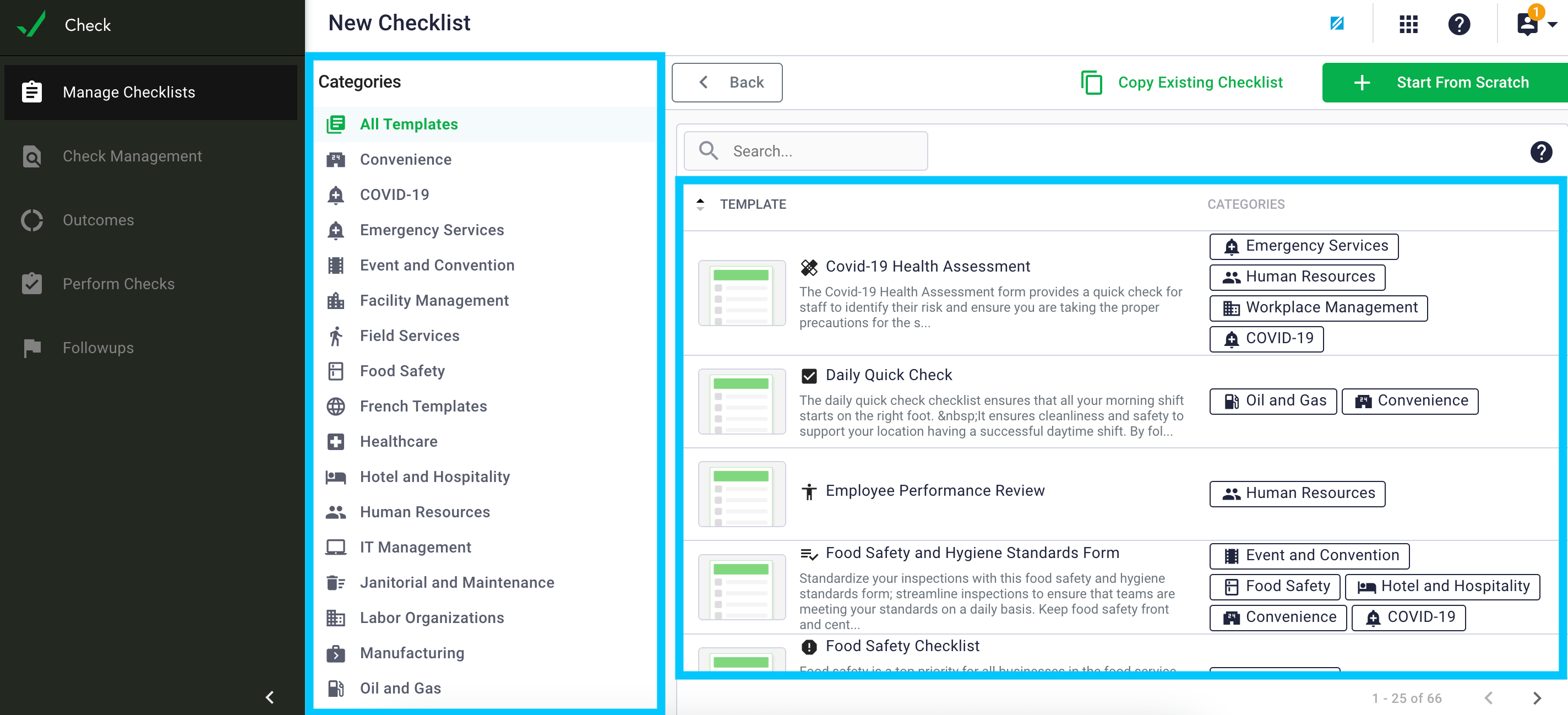 checklist-library