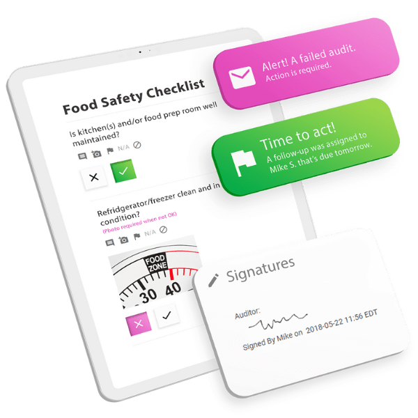 IntouchCheck ensures that key restaurant operations are in top condition to provide the best possible customer experience.