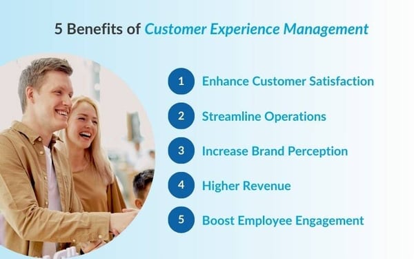 Benefits of customer experience management