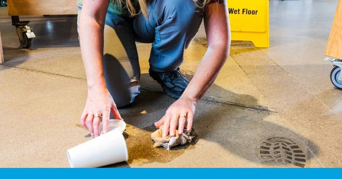 How can retailers improve floor safety and prevent slip-and-fall risks?