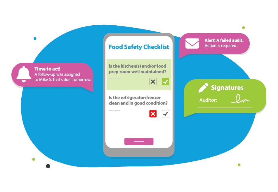 Create digital checklists using IntouchCheck™ inspection software to streamline daily, weekly, monthly or annual checks.