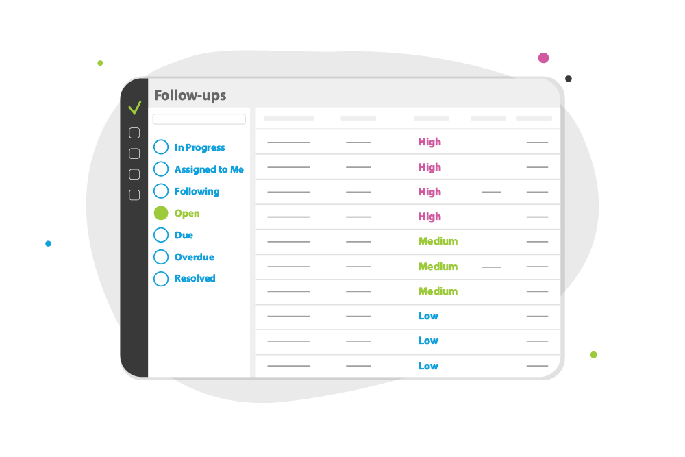 Our inspection software helps you keep a tab on all activities and tasks. 