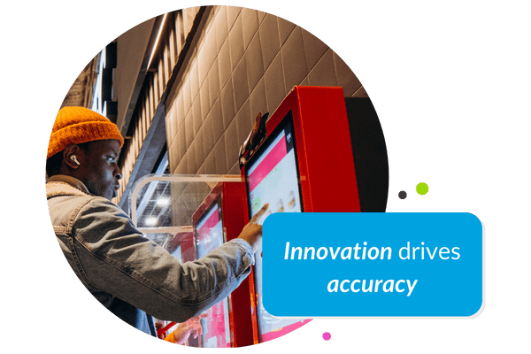 Overall order accuracy scores were higher at innovation locations.