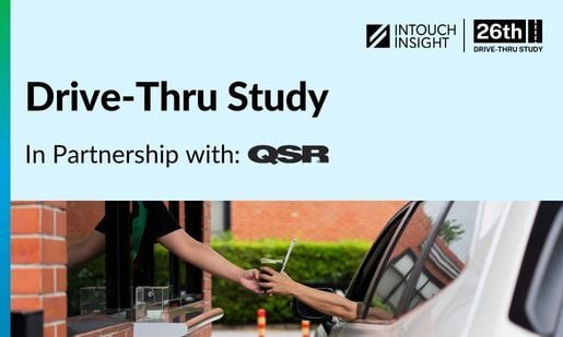 Download the 2026 Annual Drive-thru Study by Intouch Insight.