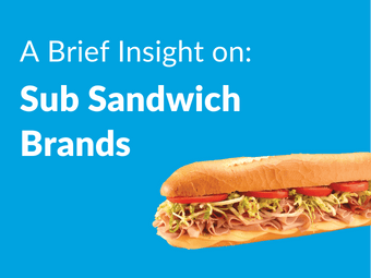A brief insight on five sub sandwich brands.