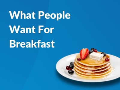 Find out breakfast preferneces of consumers across the US.