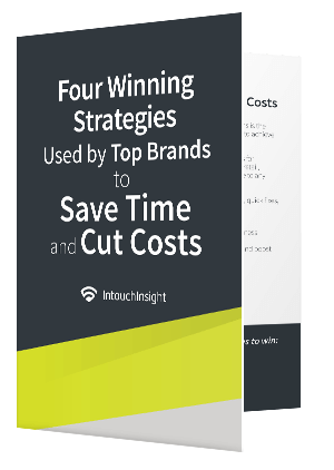 Four Winning Strategies of Top Brands for Cutting Costs & Saving Time Four Winning Strategies of Top Brands for Cutting Costs & Saving Time
