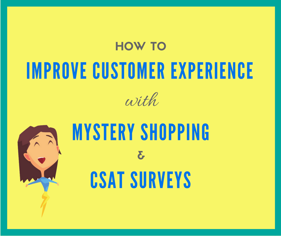 Mystery shopping & Customer Satisfaction surveys