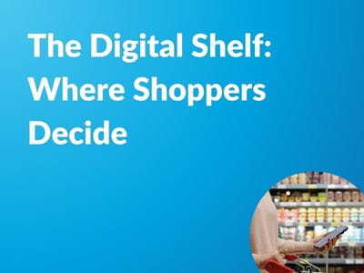 A brief insight into how grocery shoppers use digital tools to decide what to buy.